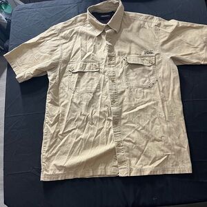 Dickies Tan Cotton Shirt large men